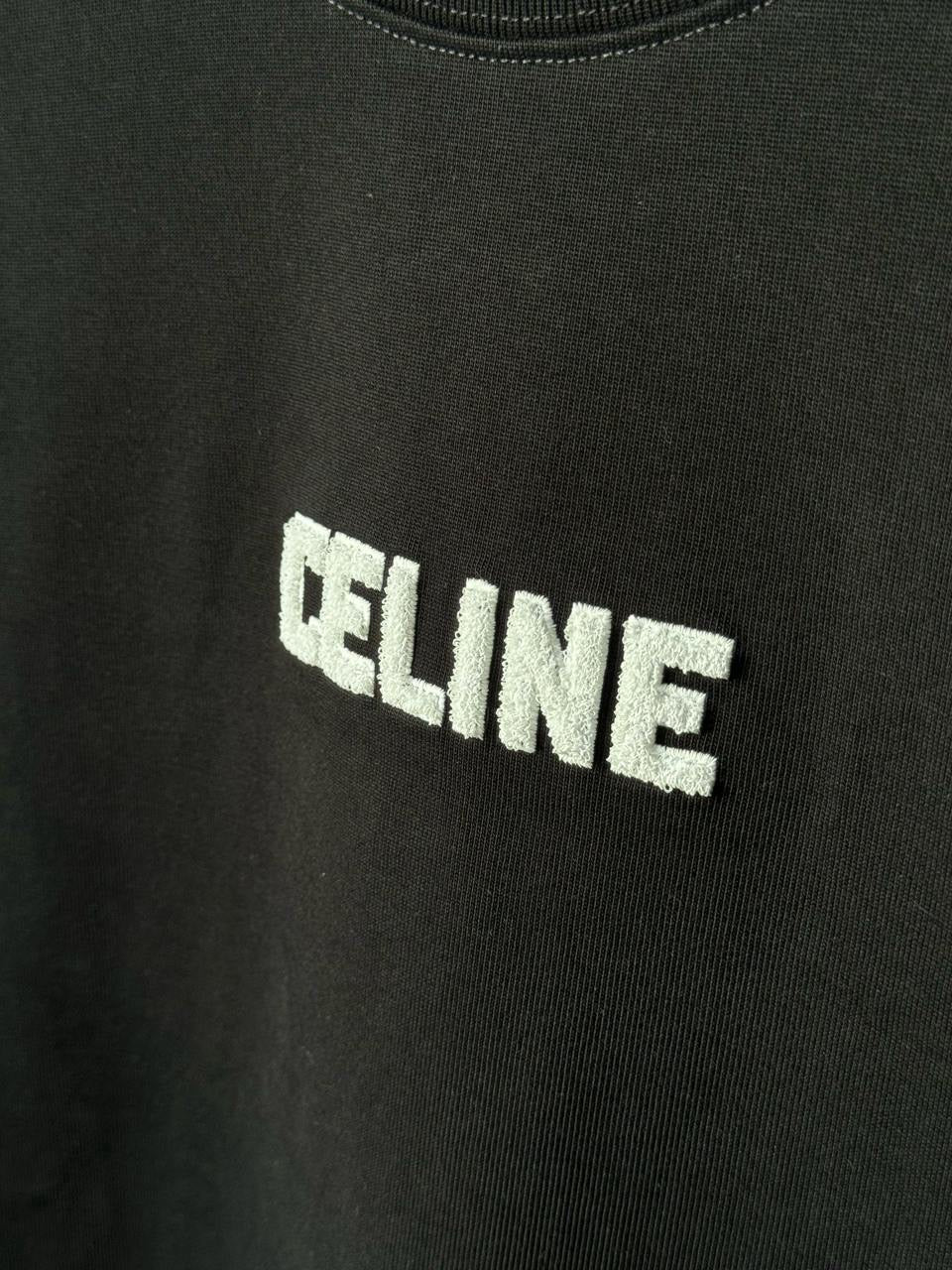 Celine - T-Shirt avec écriture « Celine » Noir