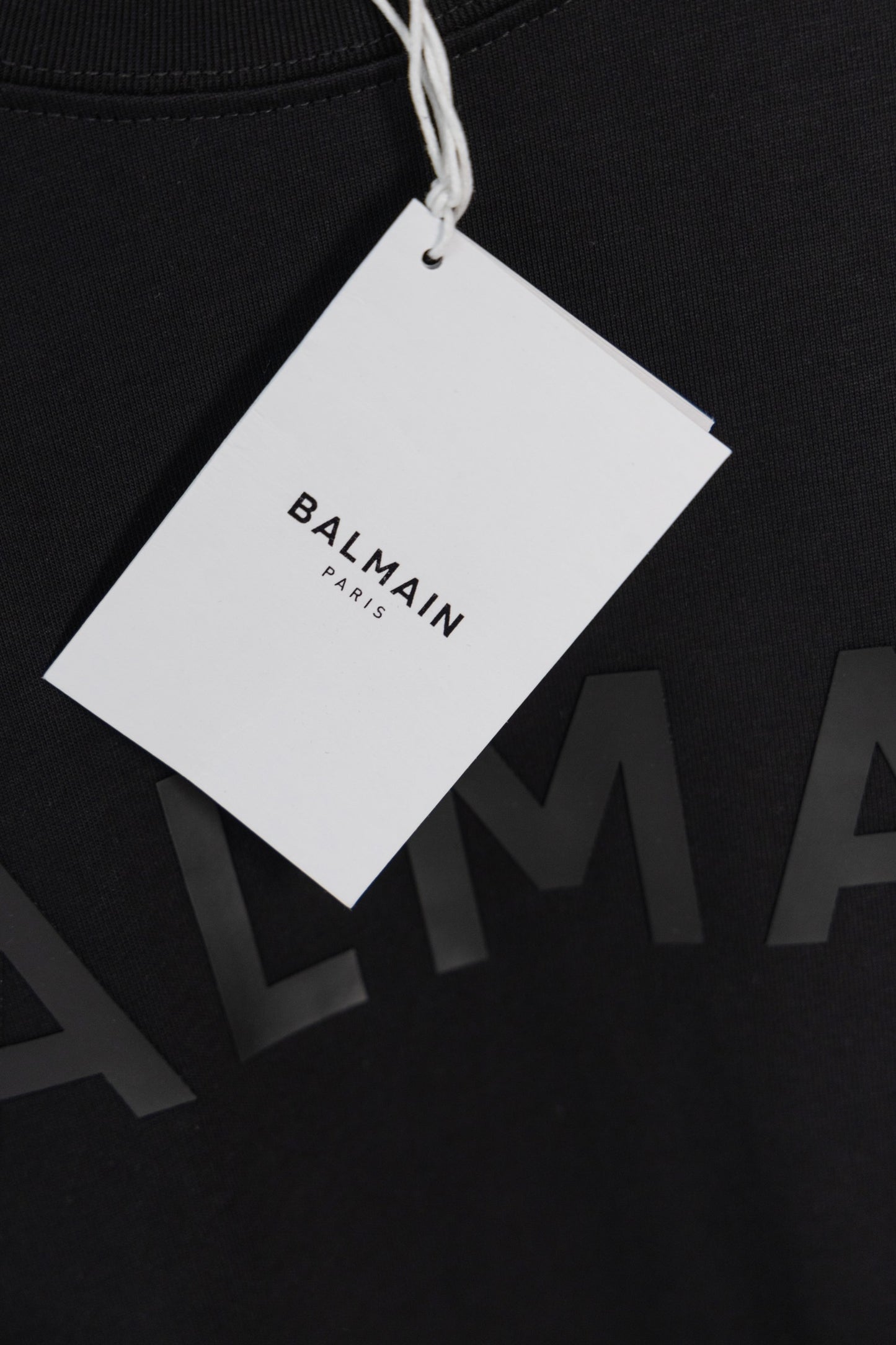 Balmain - T-shirt avec logo Noir