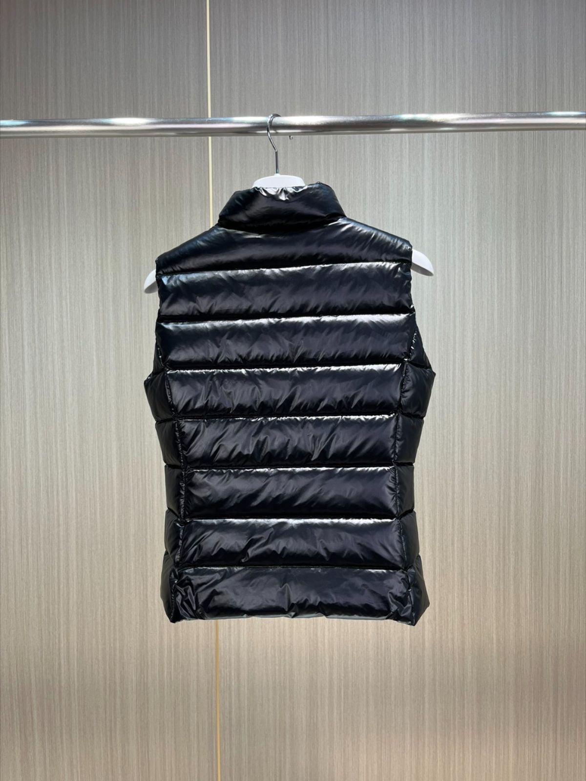 Moncler - Doudoune sans manche Blanc/Noir