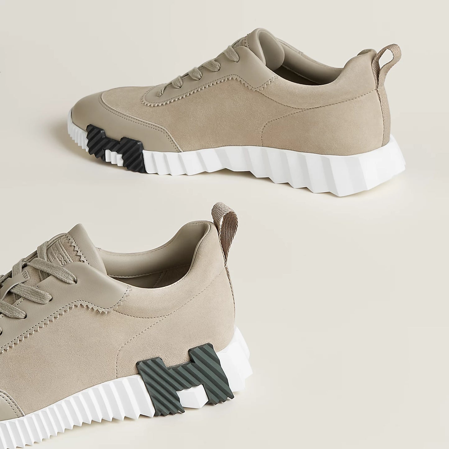 Hermès - Sneakers Bouncing Beige Esquisse