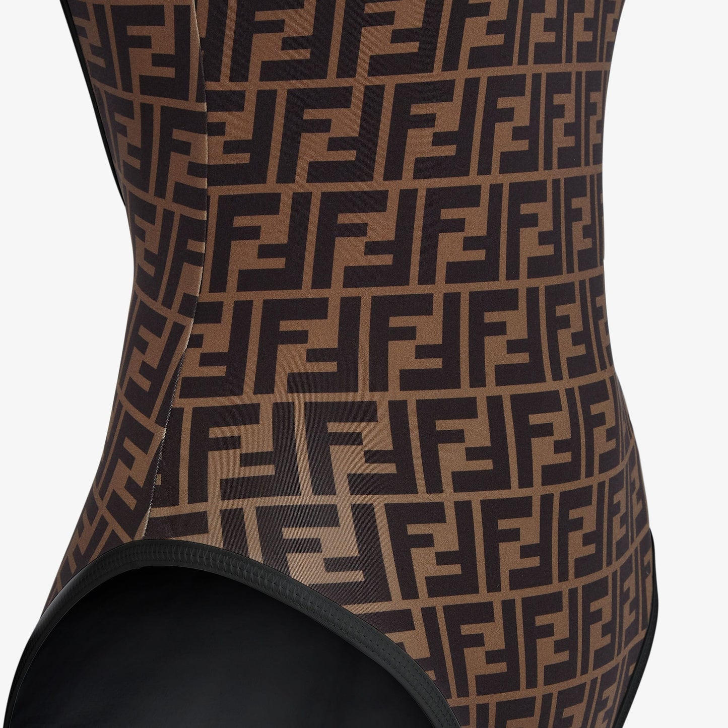 Fendi - Maillot de bain réversible en Lycra® Marron