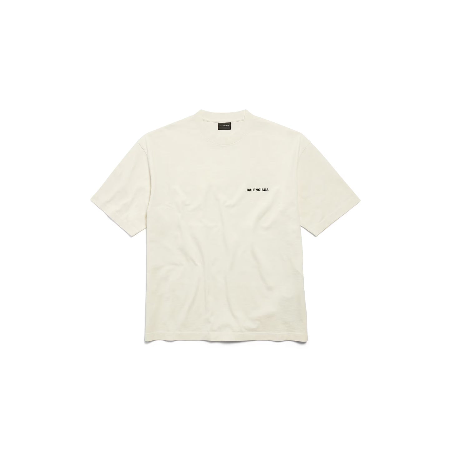 Balenciaga - T-SHIRT BALENCIAGA BACK FIT MEDIUM BEIGE