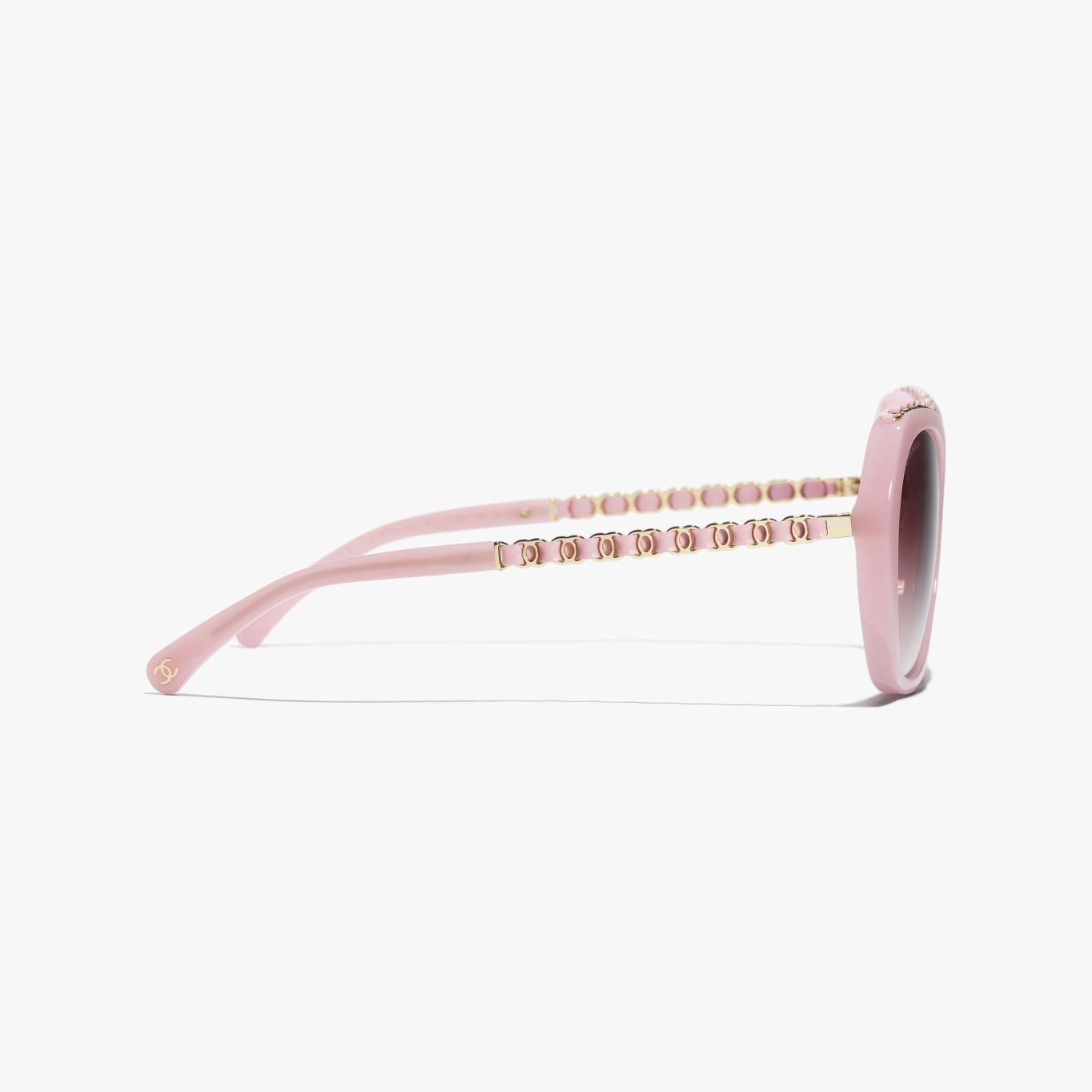Chanel - Lunettes de soleil Papillon Rose Clair