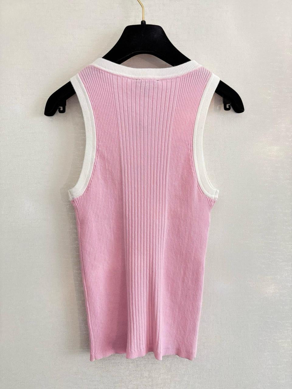 Chanel - T-Shirt à logo Rose