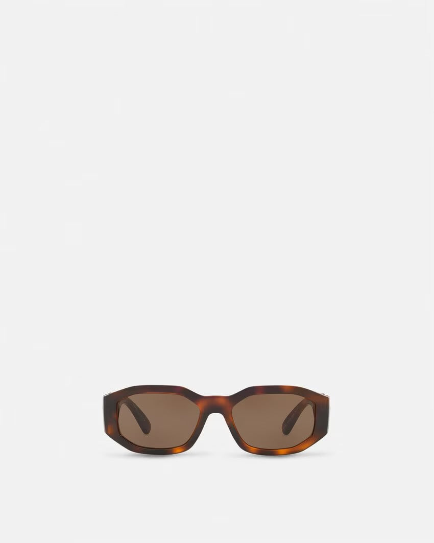 Versace - Lunettes De Soleil Médusa Biggie Havana