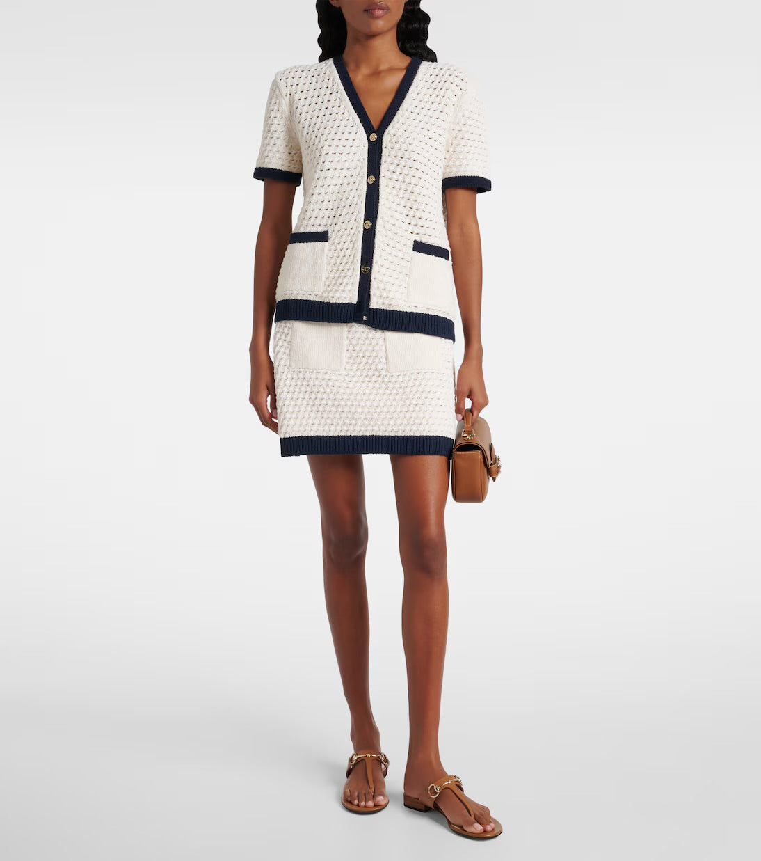Gucci - Mini-jupe en crochet