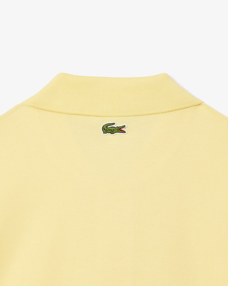 Lacoste - Polo L.12.12 classic fit imprimé signature Jaune