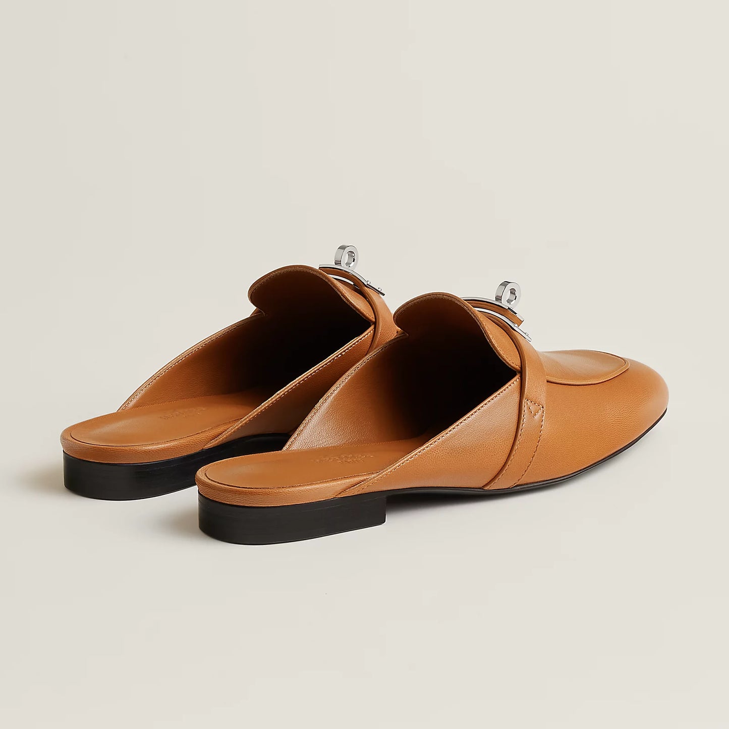 Hermès - Mules Oz Naturel