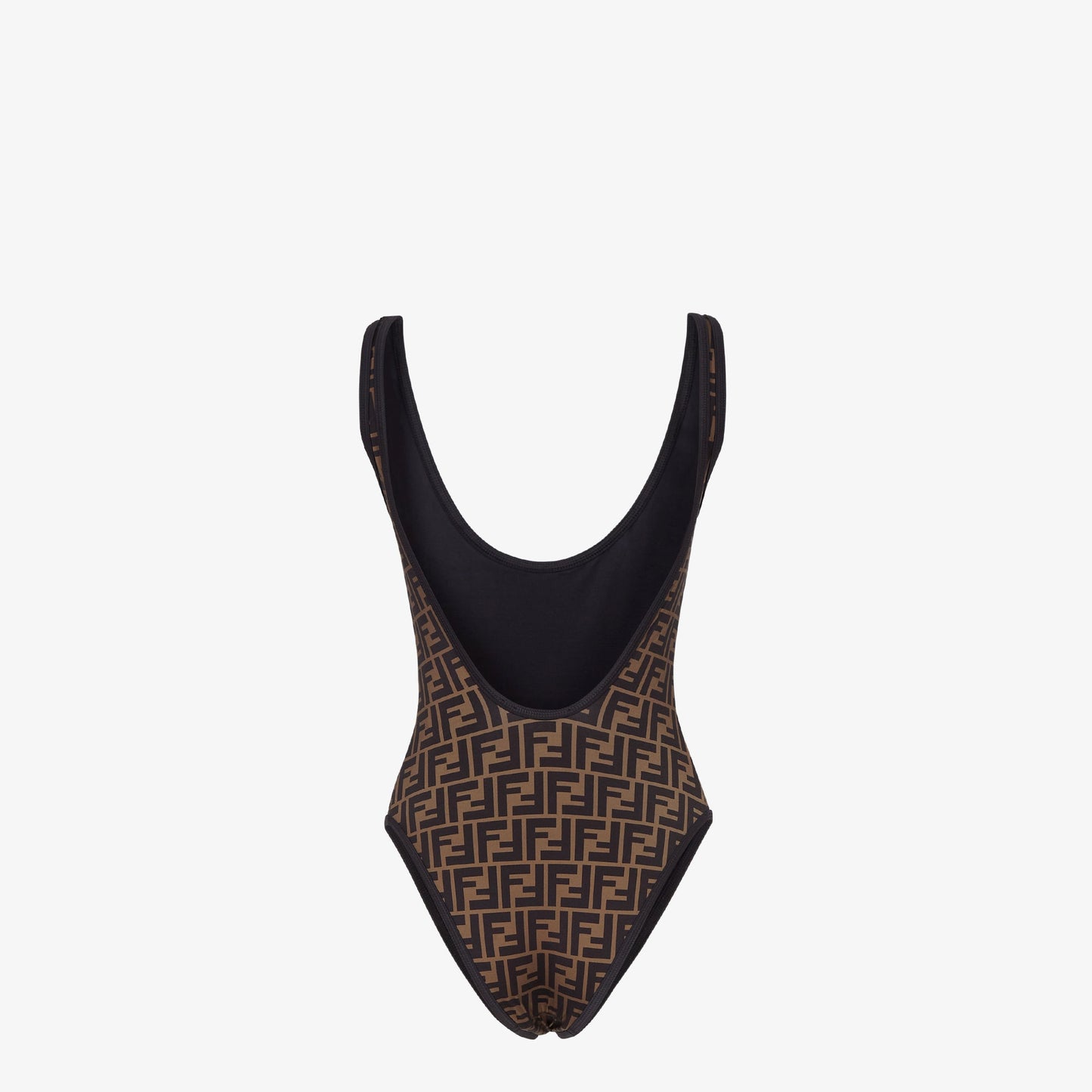 Fendi - Maillot de bain réversible en Lycra® Marron