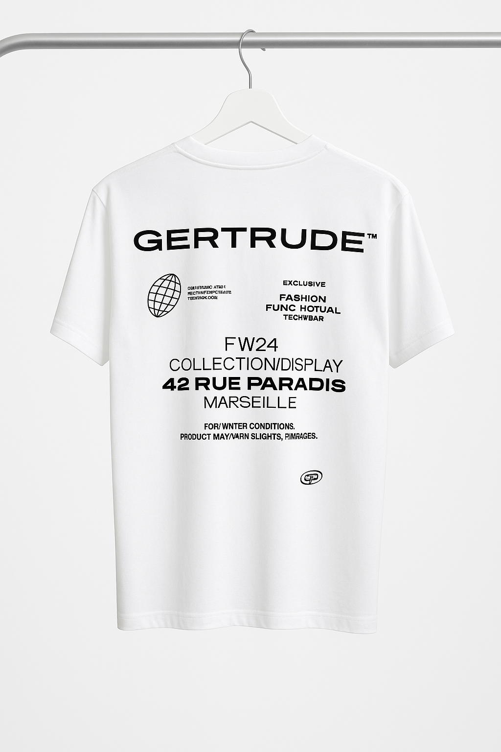T-shirt Gertrude Blanc