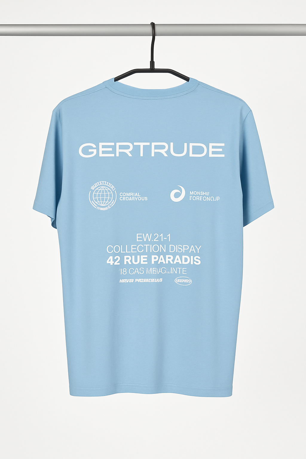 T-shirt Gertrude Bleu clair