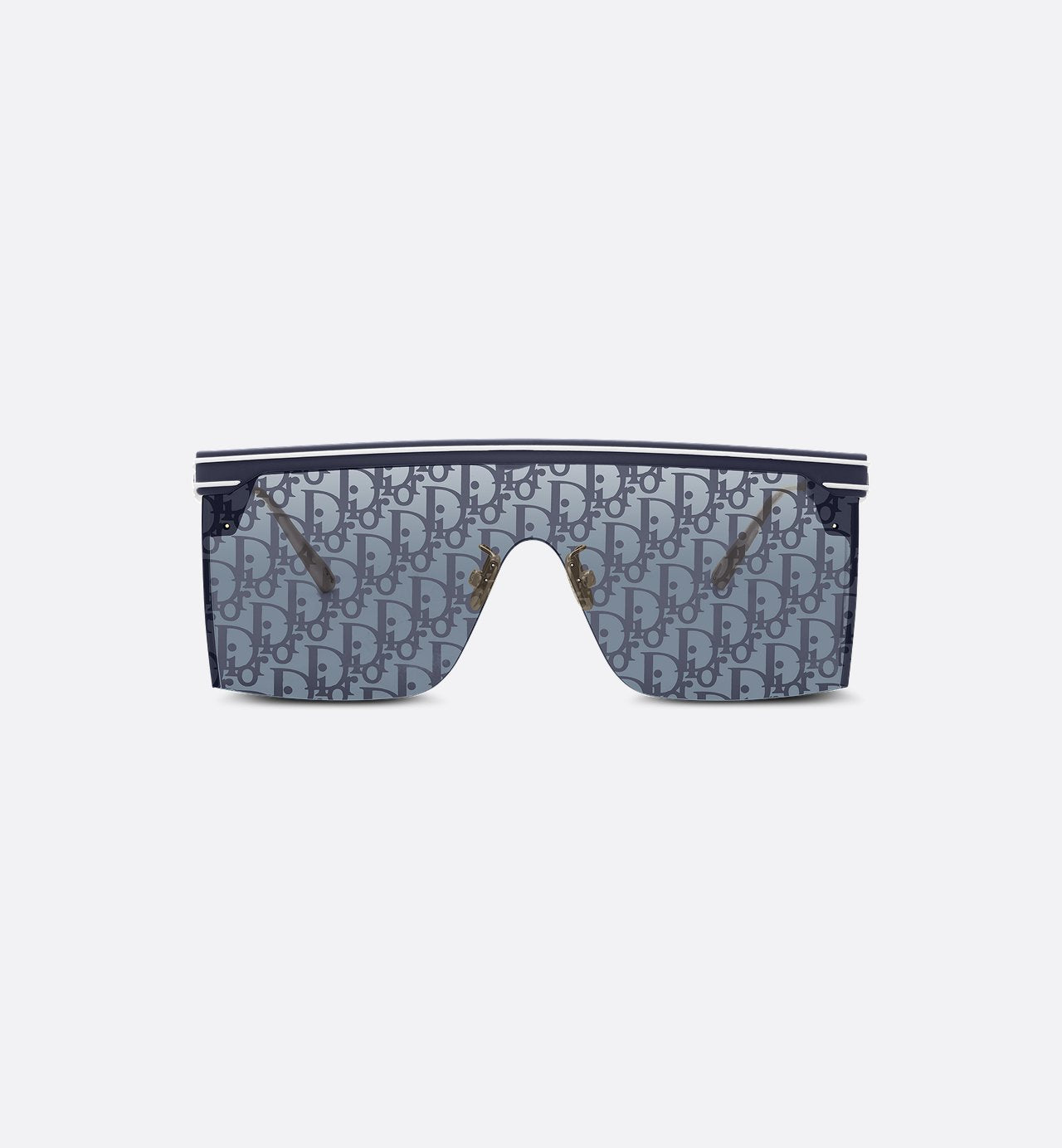 Dior - Lunettes De Soleil DiorClub M1U masque Dior Oblique Bleu