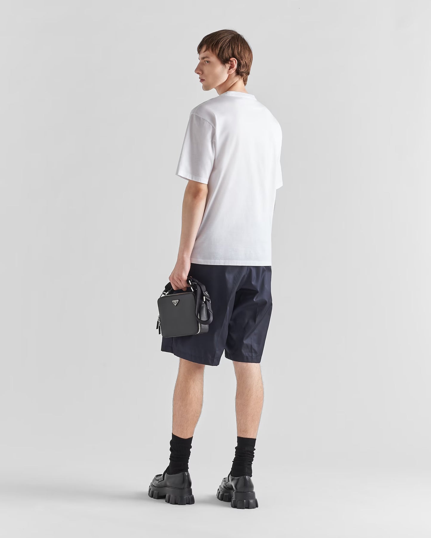 Prada - T-shirt en coton Blanc