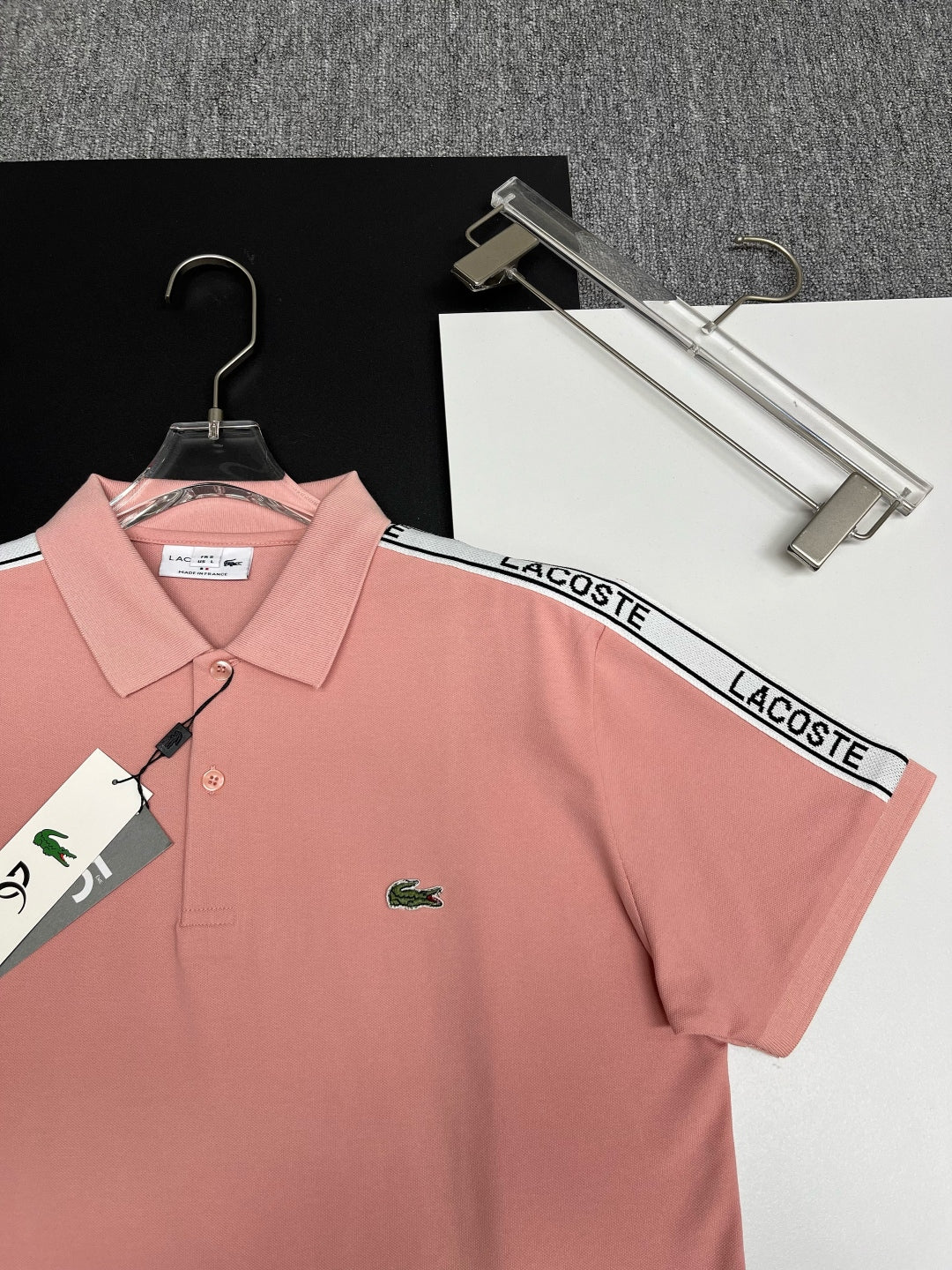 Lacoste - Polo Lacoste Élégance Sportive Rose