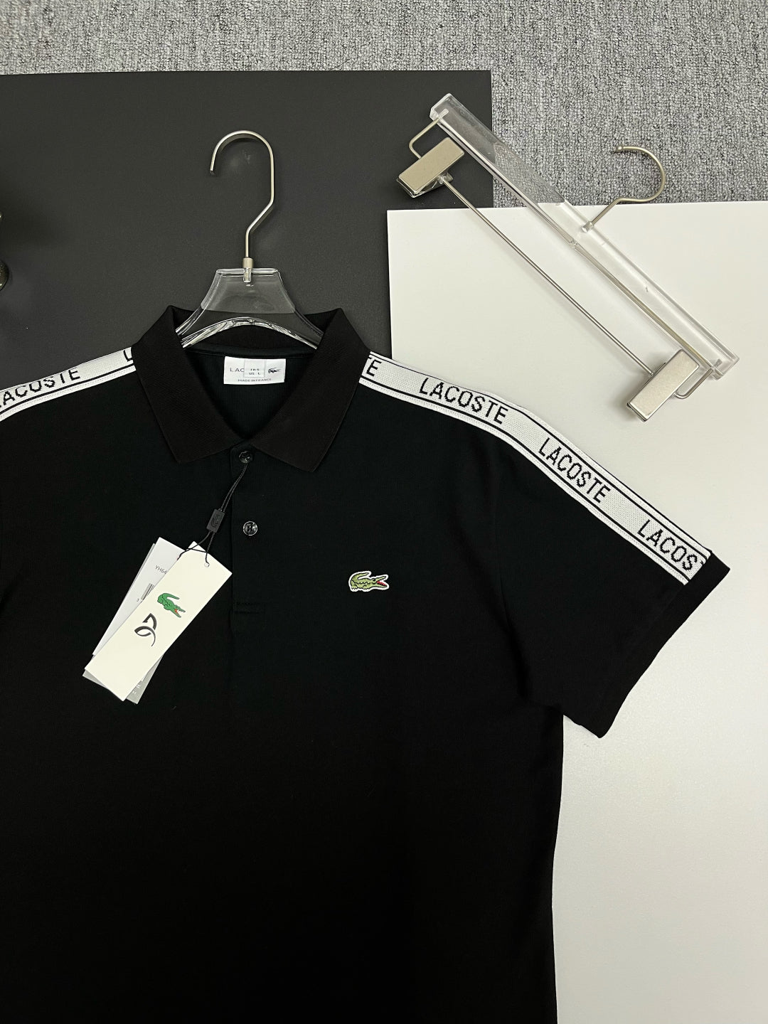 Lacoste - Polo Lacoste Élégance Sportive Noir