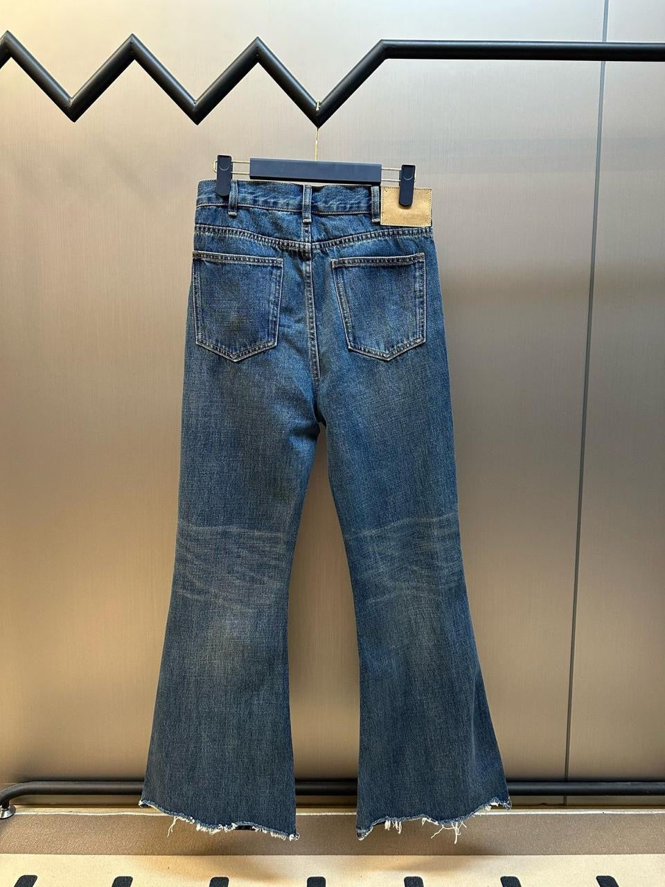 Celine - Jeans patte Deph Bleu