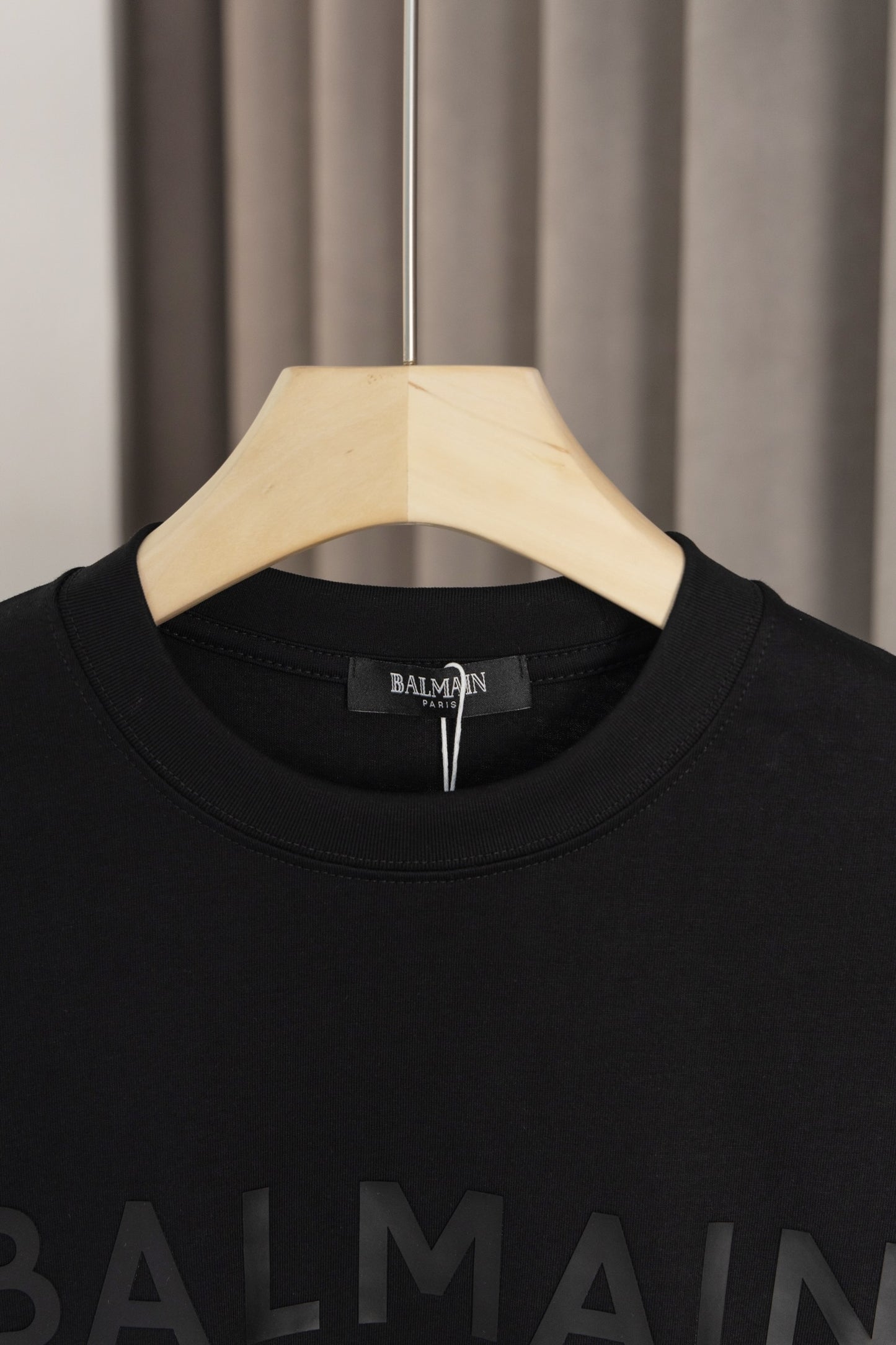 Balmain - T-shirt avec logo Noir