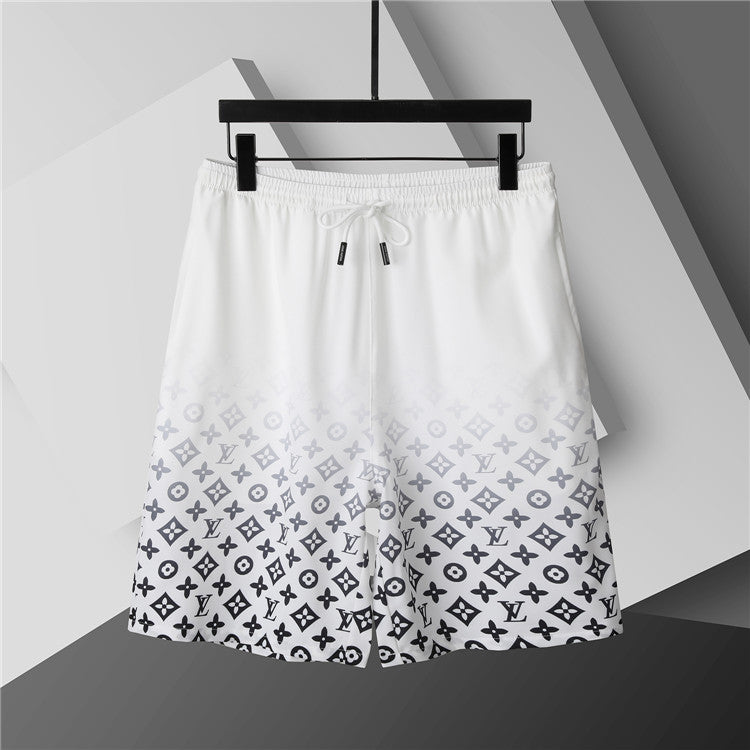 Louis Vuitton - Short à logo LV Blanc