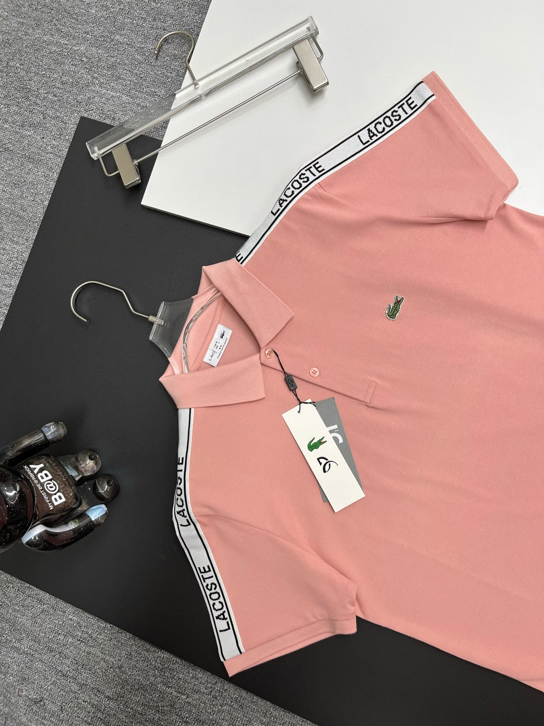 Lacoste - Polo Lacoste Élégance Sportive Rose