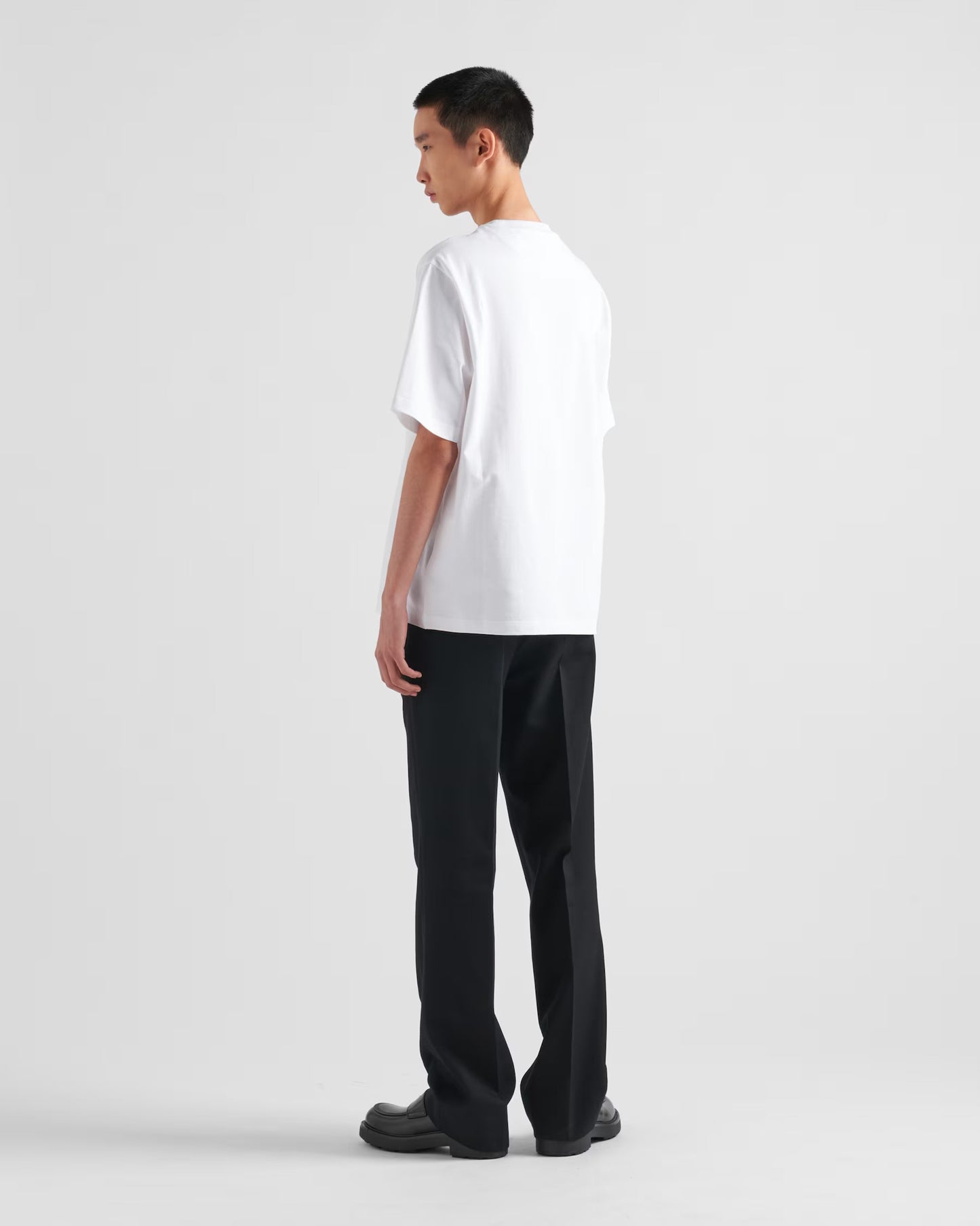 Prada - T-shirt en coton Blanc II