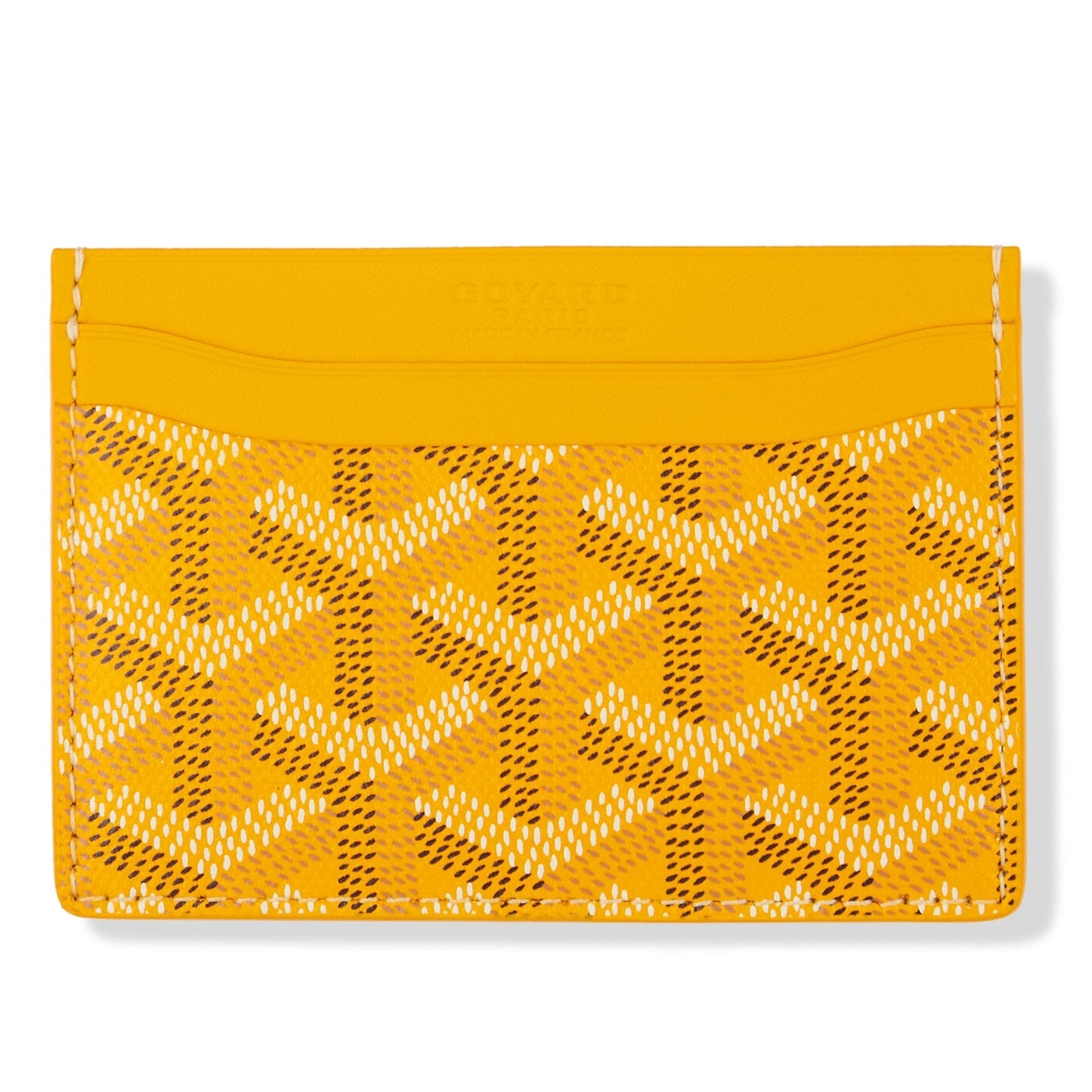 Goyard Saint Sulpice Yellow Card Holder