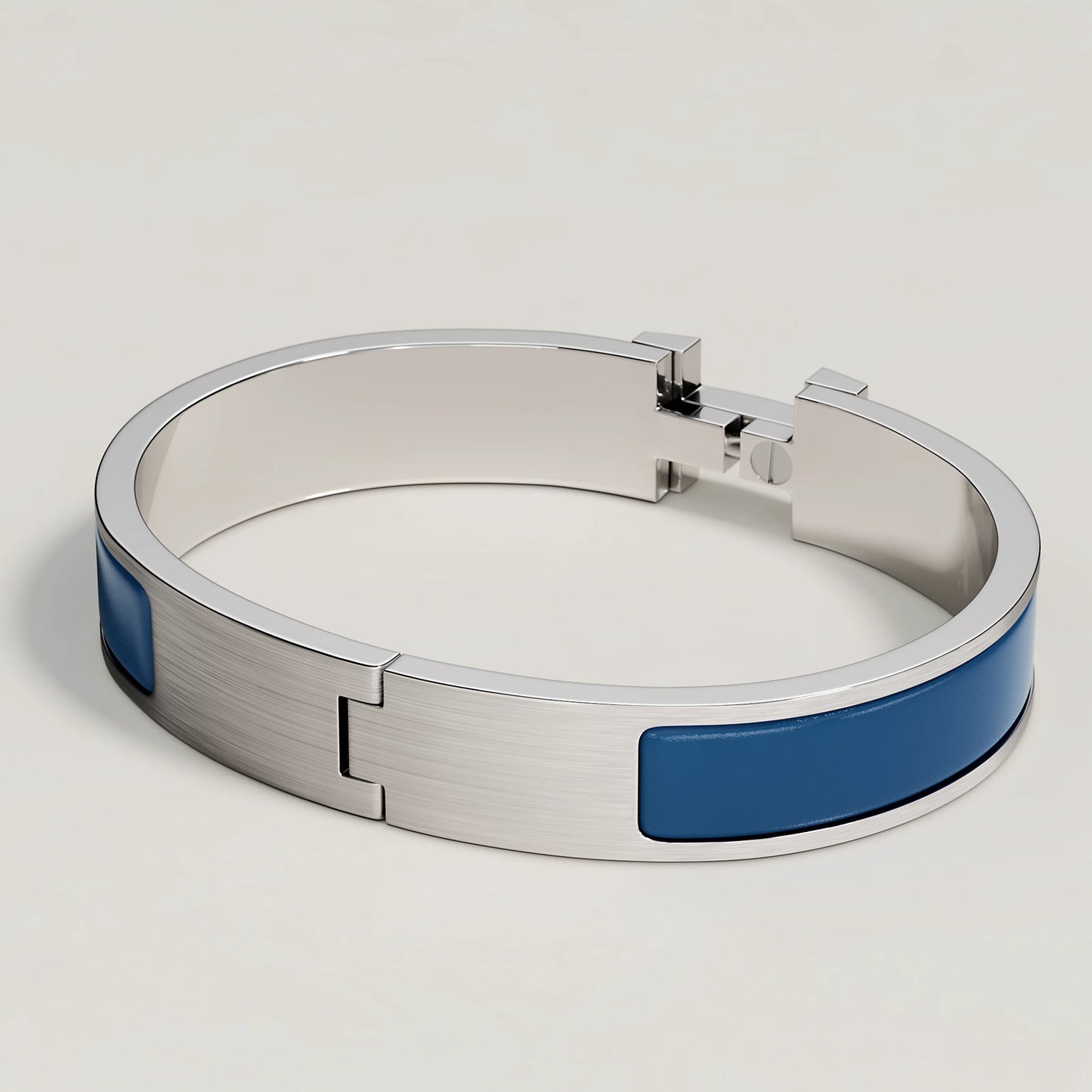 Hermès - Bracelet Clic HH Ultramarine Mat