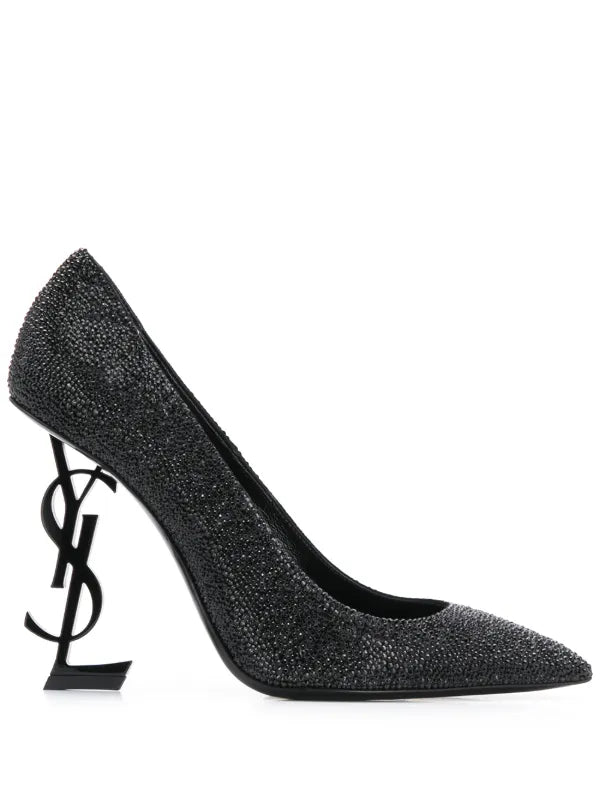 YSL - Escarpins Opyum 85 à paillettes