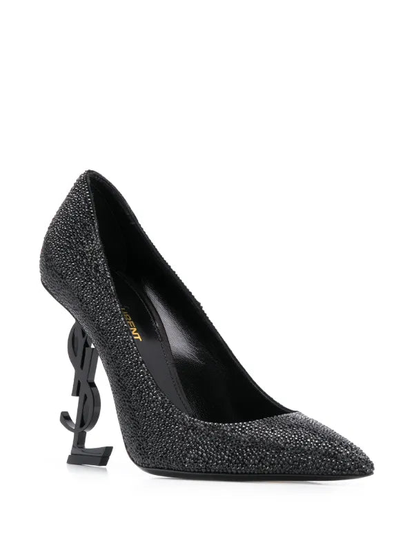 YSL - Escarpins Opyum 85 à paillettes