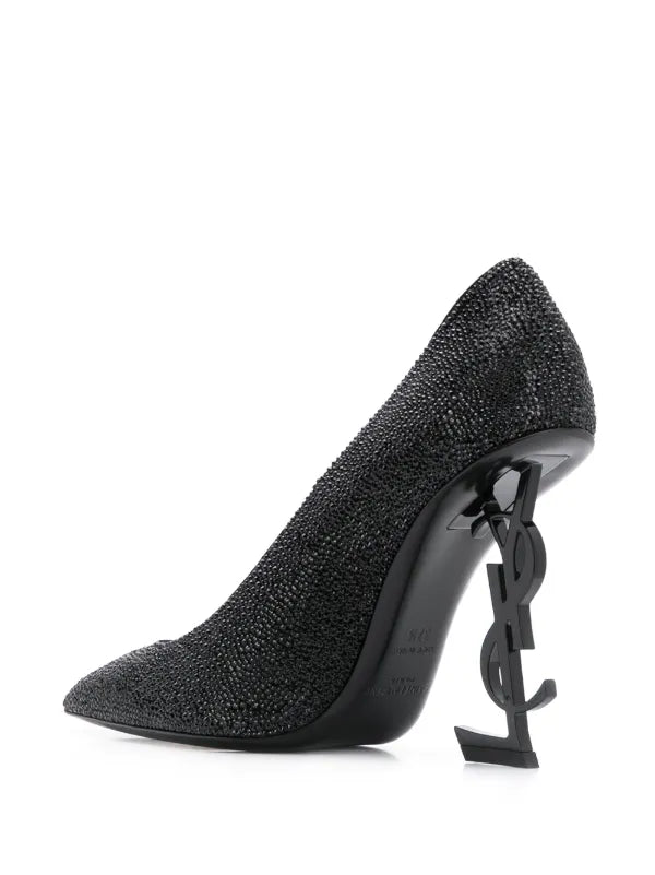 YSL - Escarpins Opyum 85 à paillettes
