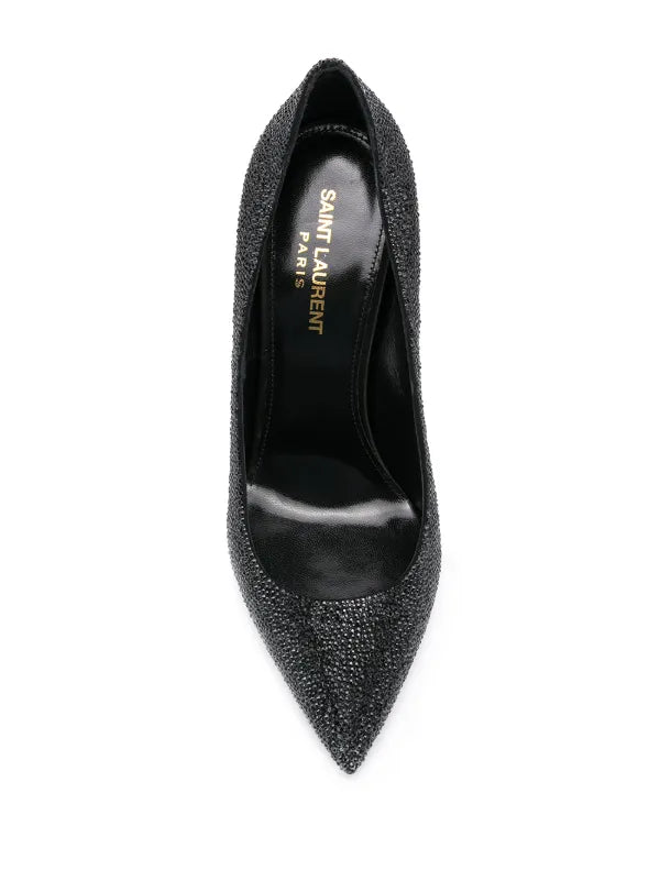 YSL - Escarpins Opyum 85 à paillettes