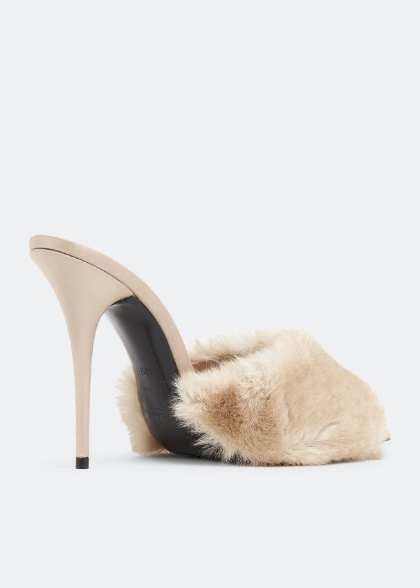 YSL - LA 16 Mules Beige