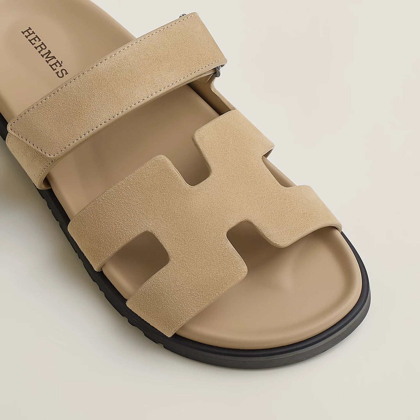 Hermès - Sandales Chypre Beige Lin