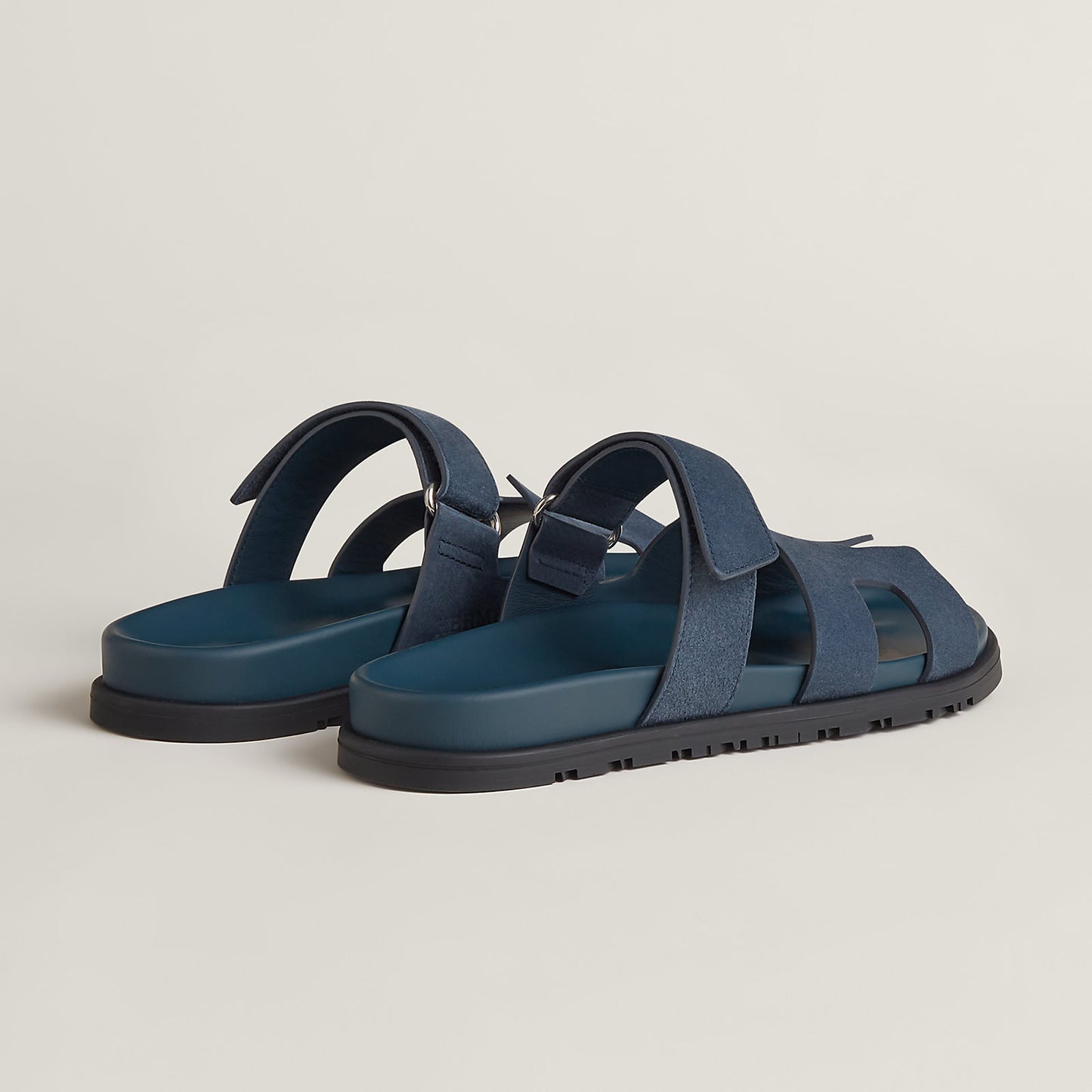 Hermès - Sandales Chypre Bleu Céleste