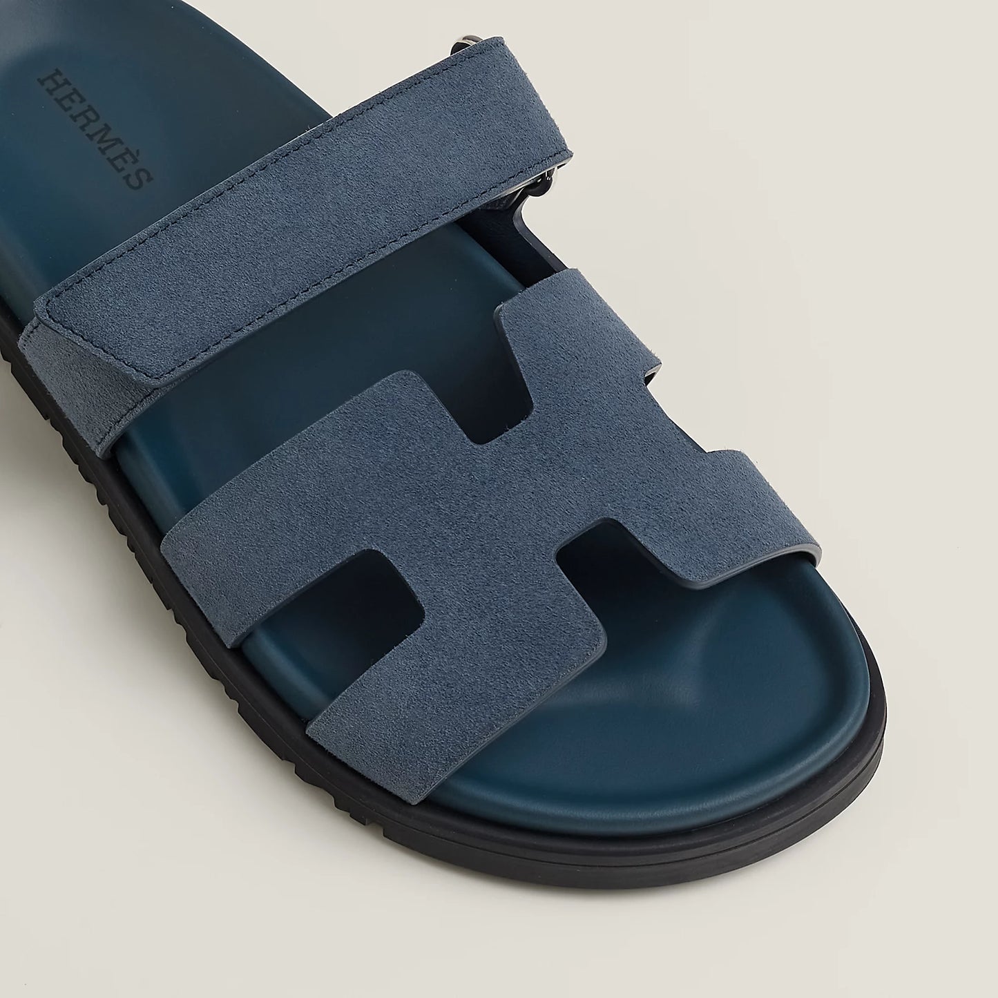 Hermès - Sandales Chypre Bleu Céleste