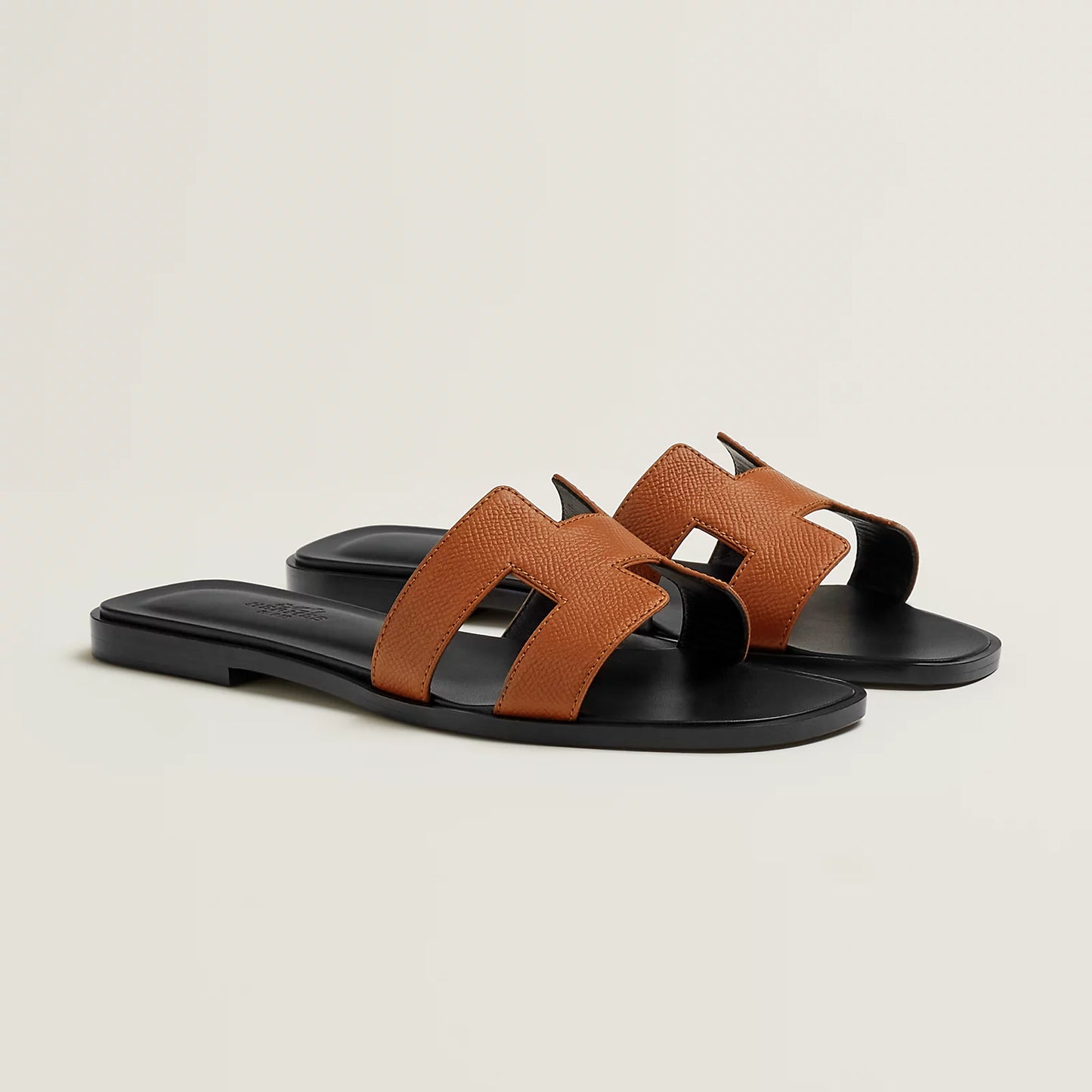 Hermès - Sandales Oran Naturel
