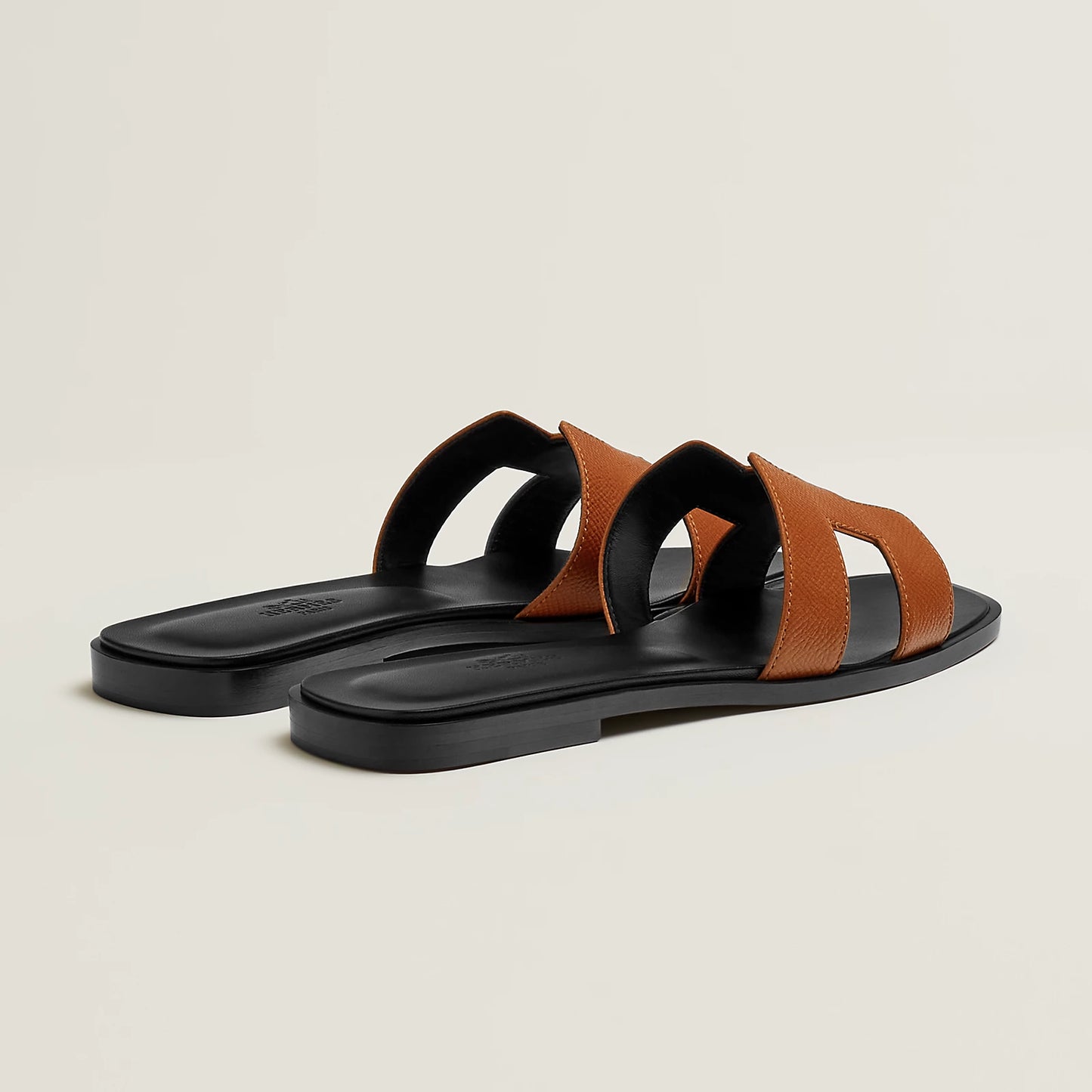 Hermès - Sandales Oran Naturel