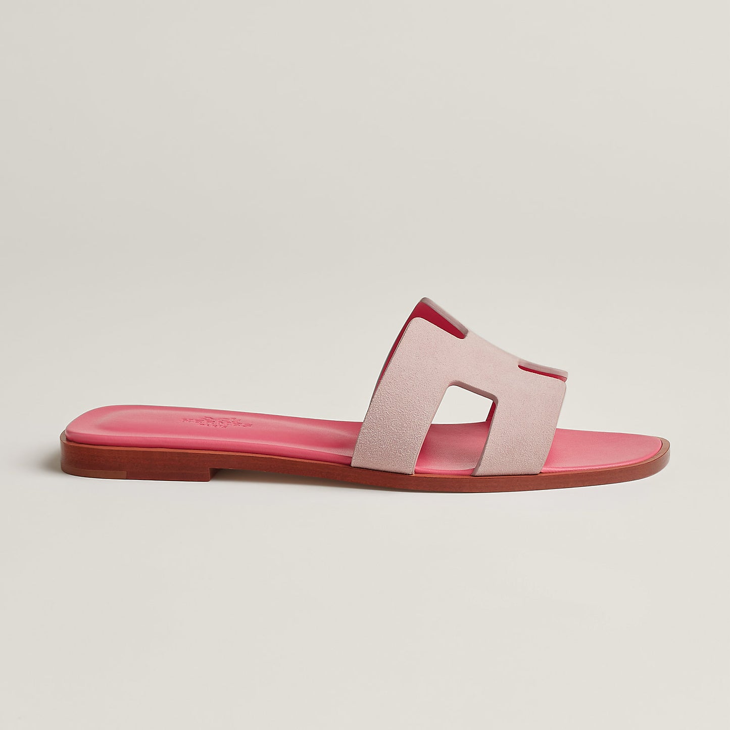Hermès - Sandales Oran Rose Porcelaine