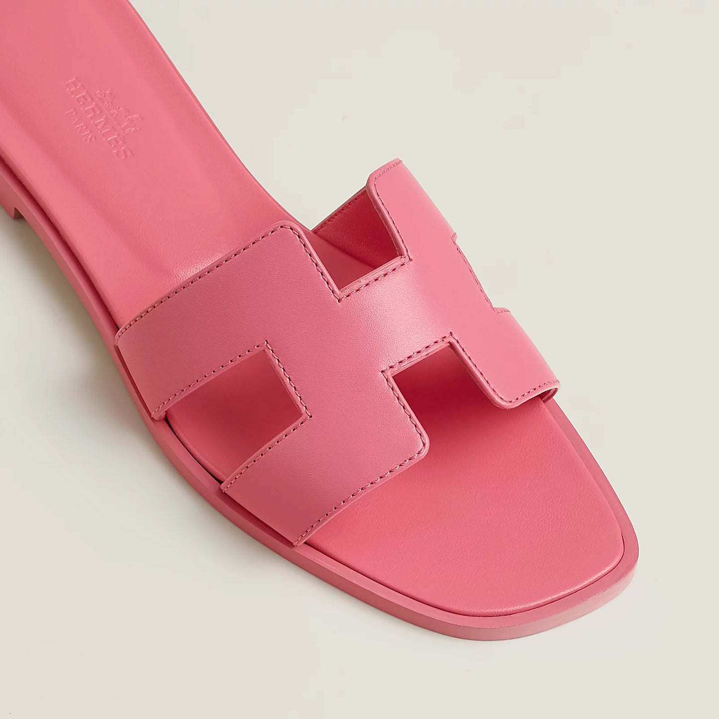 Hermès - Sandales Oran Rose Pétale