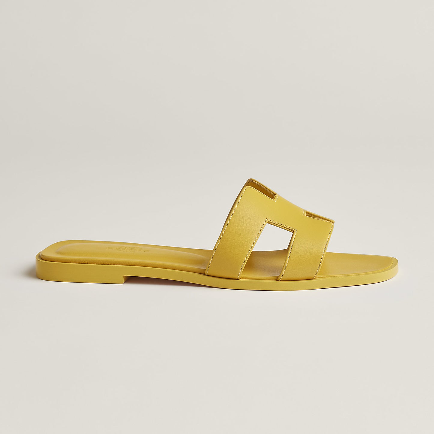 Hermès - Sandales Oran Jaune Impérial