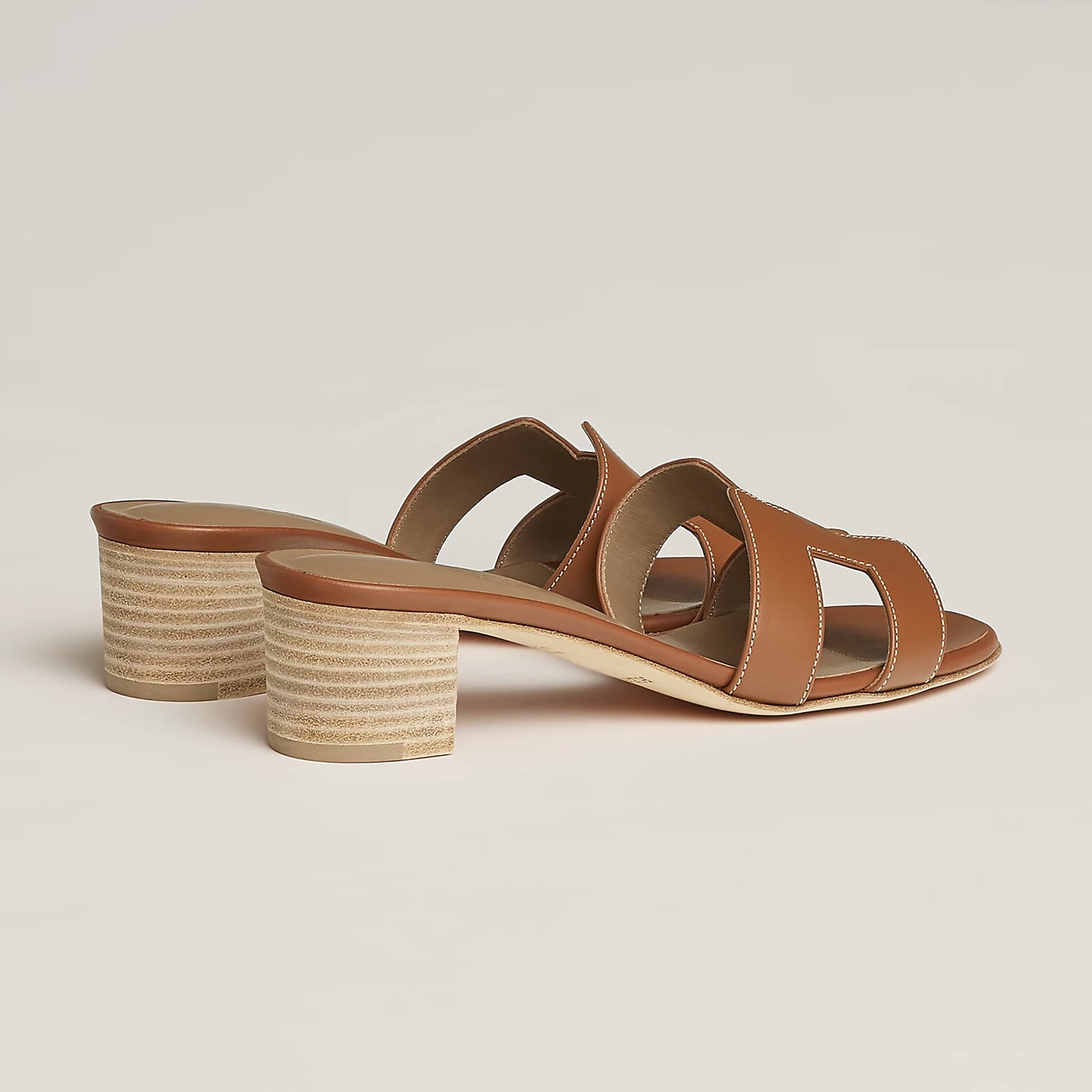 Hermès - Sandales Oasis Gold