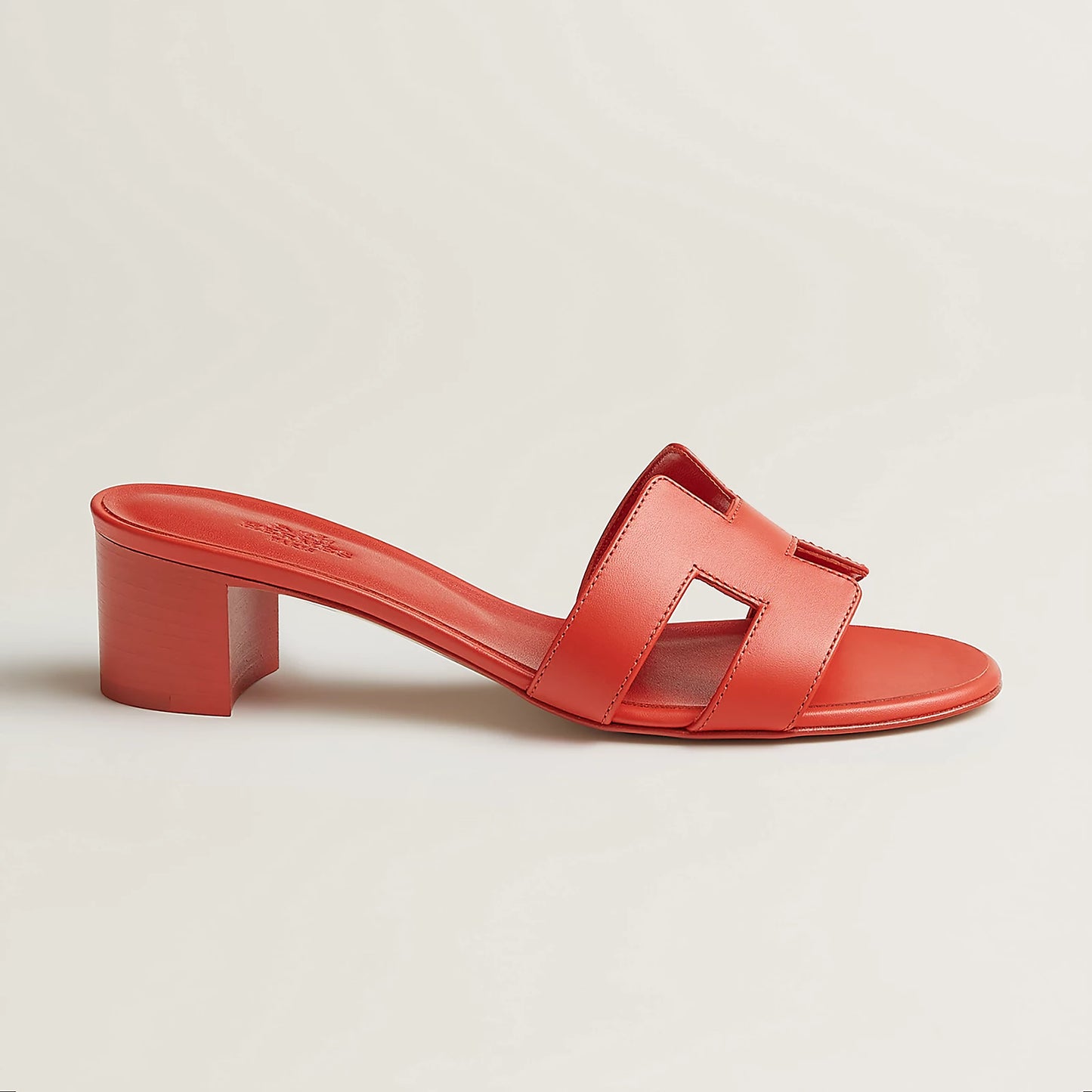 Hermès - Sandales Oasis Orange Capucine