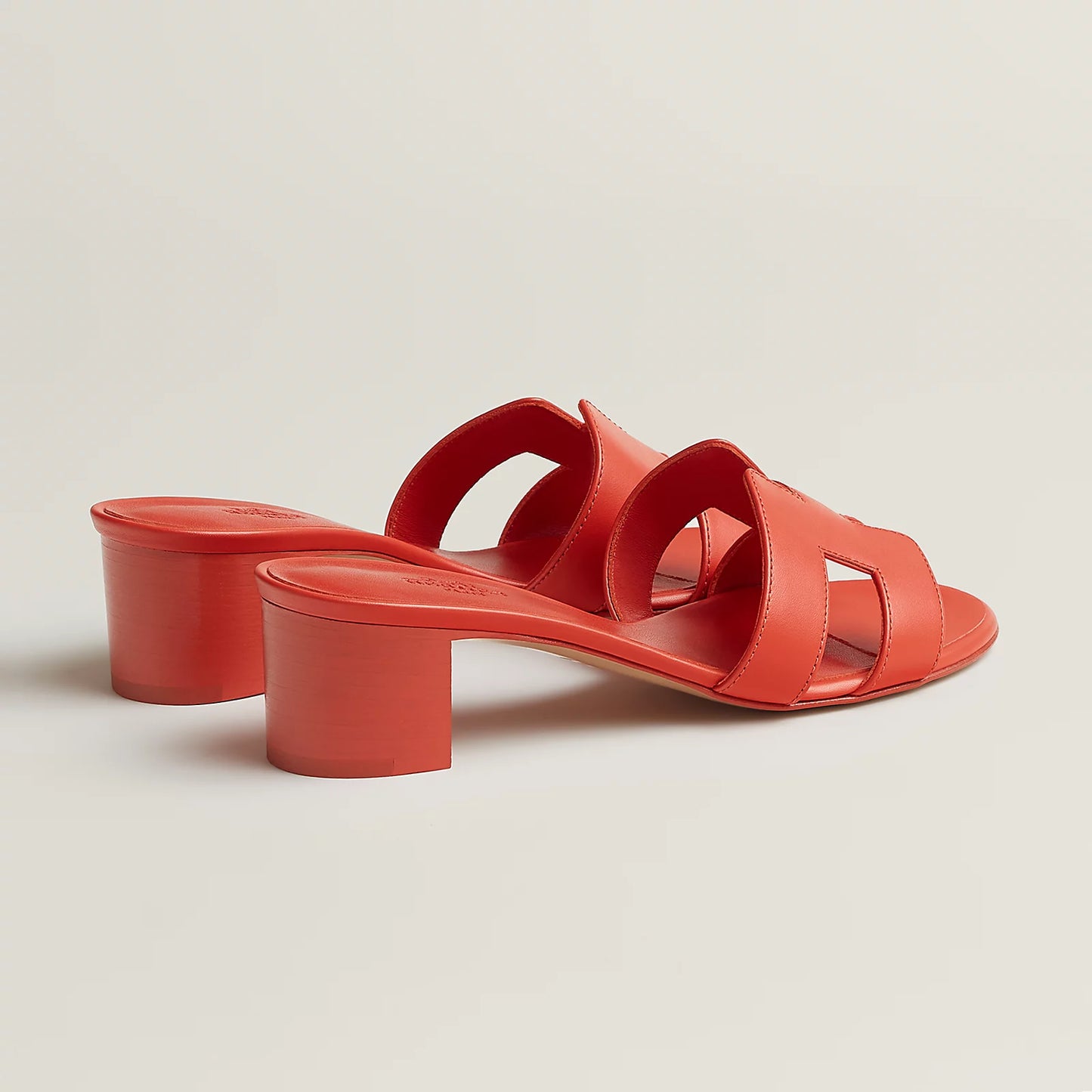 Hermès - Sandales Oasis Orange Capucine