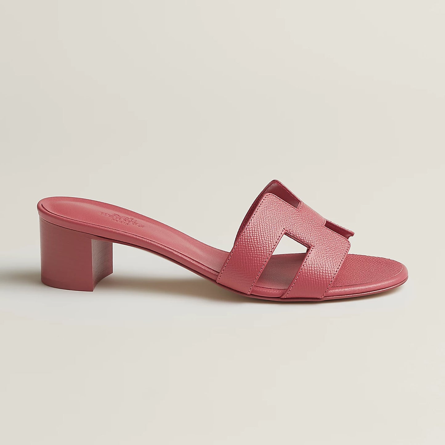 Hermès - Sandales Oasis Rose De Venise
