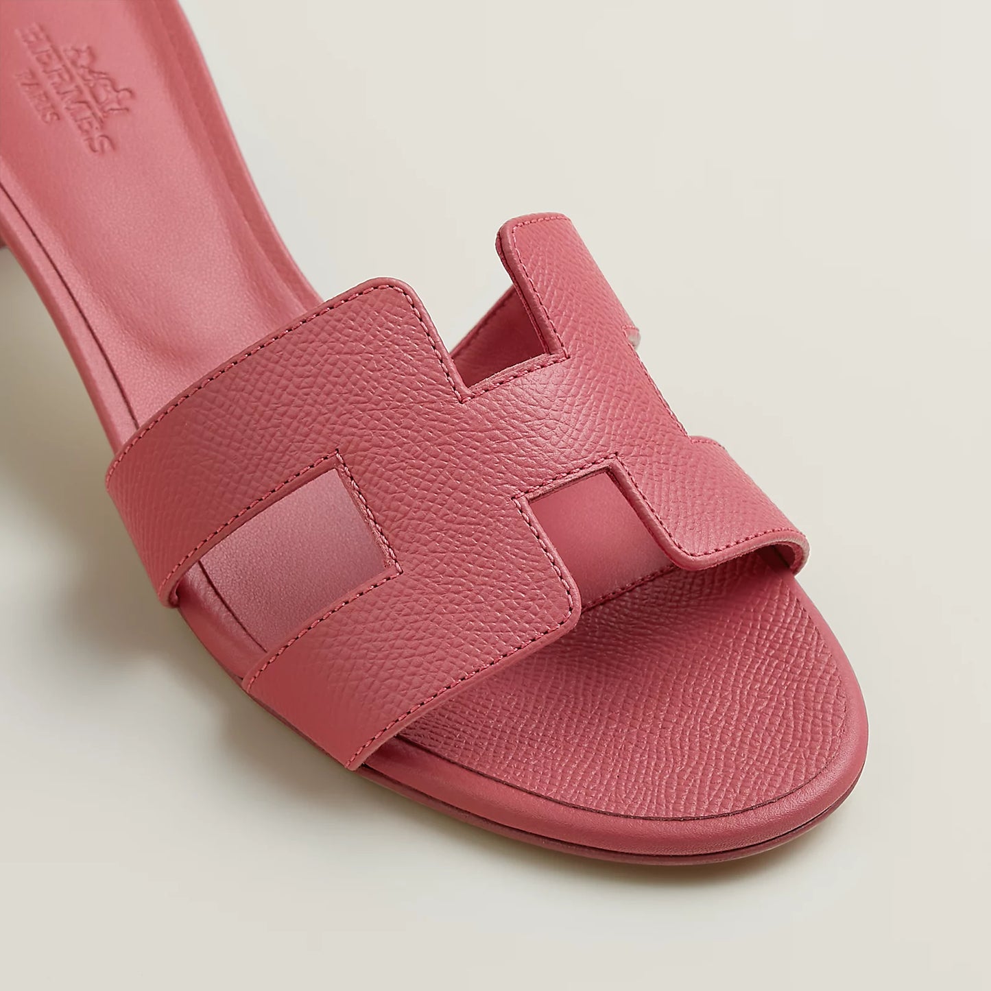 Hermès - Sandales Oasis Rose De Venise