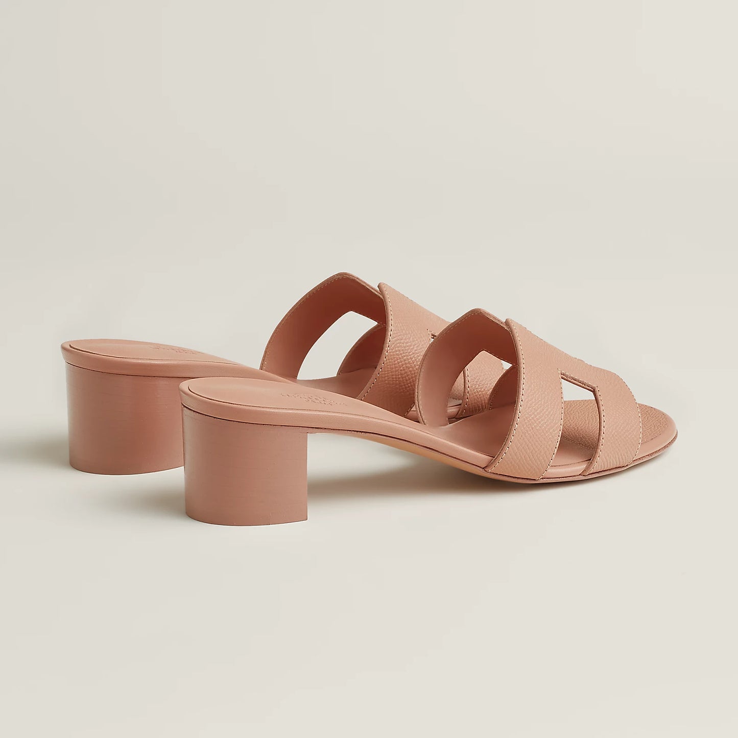 Hermès - Sandales Oasis Beige Perlino