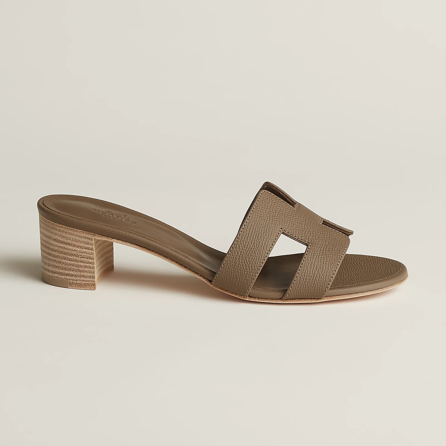 Hermès - Sandales Oasis Étoupe