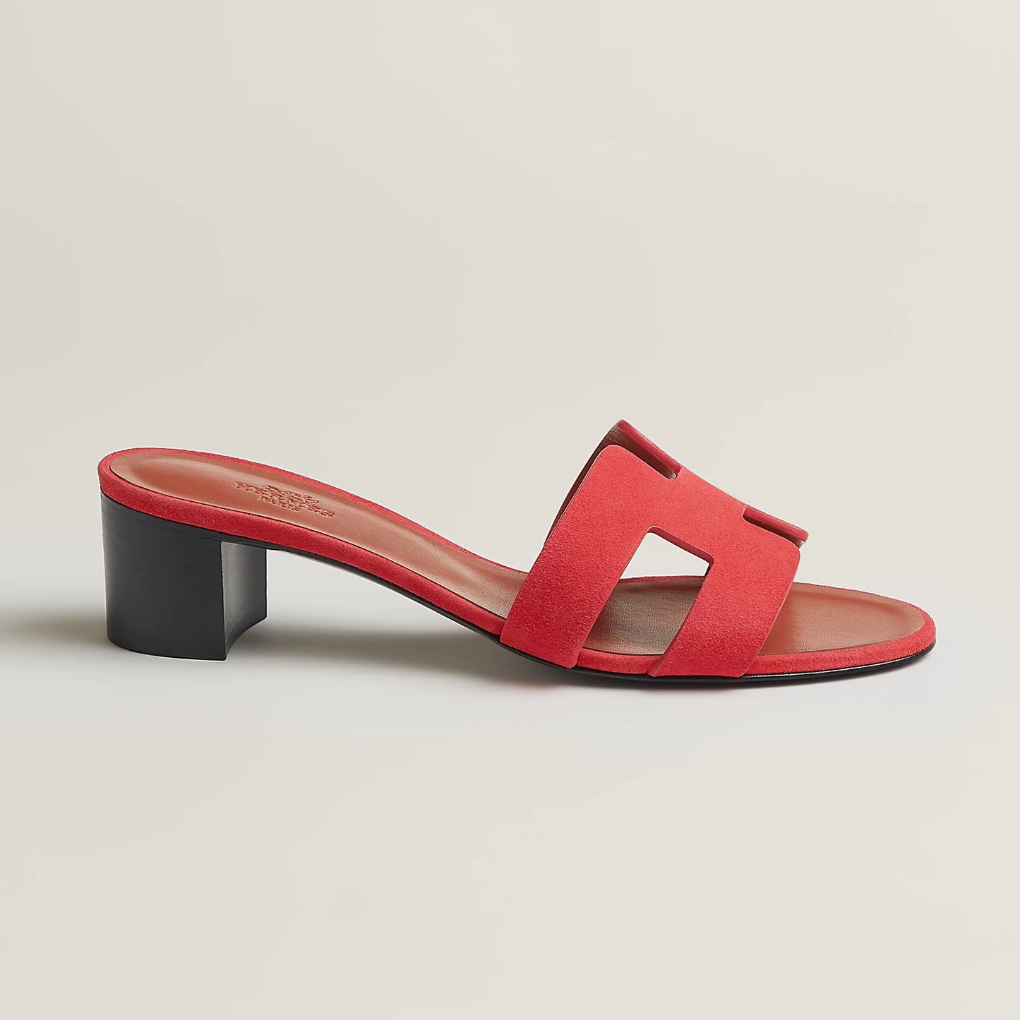 Hermès - Sandales Oasis Rouge Cinétique