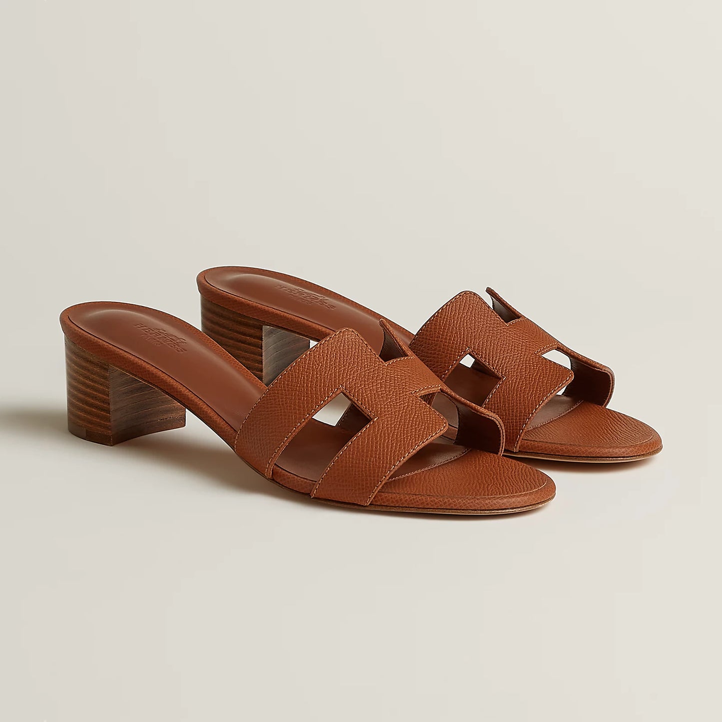Hermès - Sandales Oasis Gold