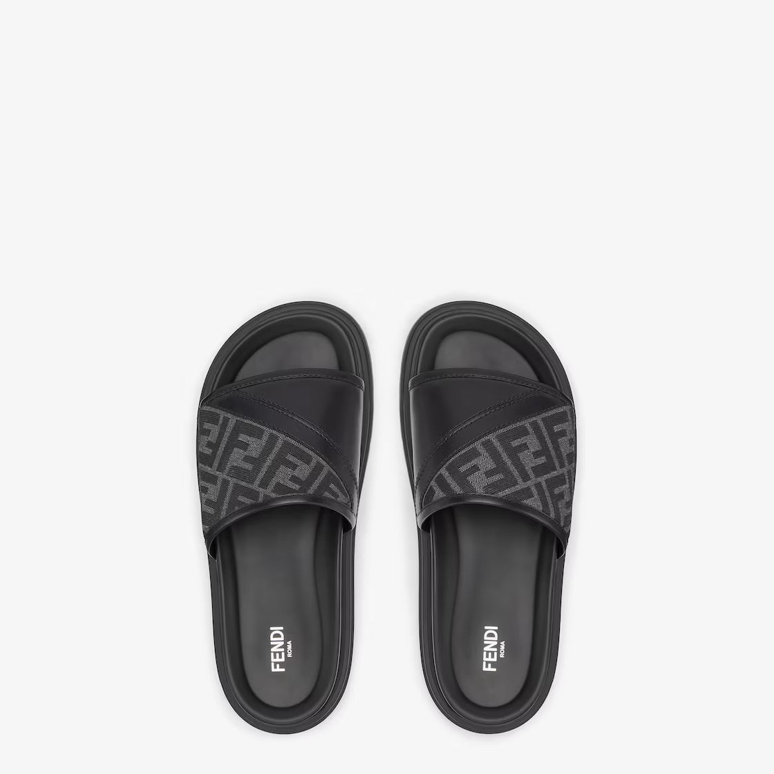Fendi - Claquettes Noir