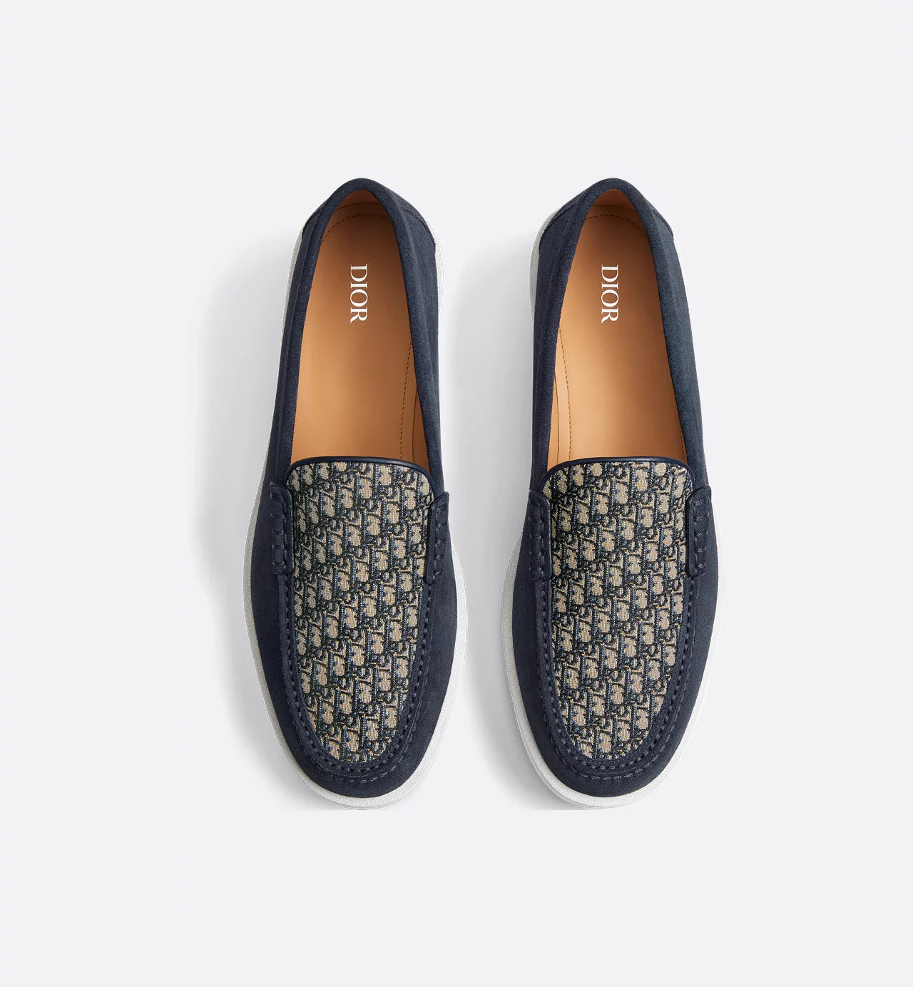 Dior - Mocassin Granville Suède Bleu marine